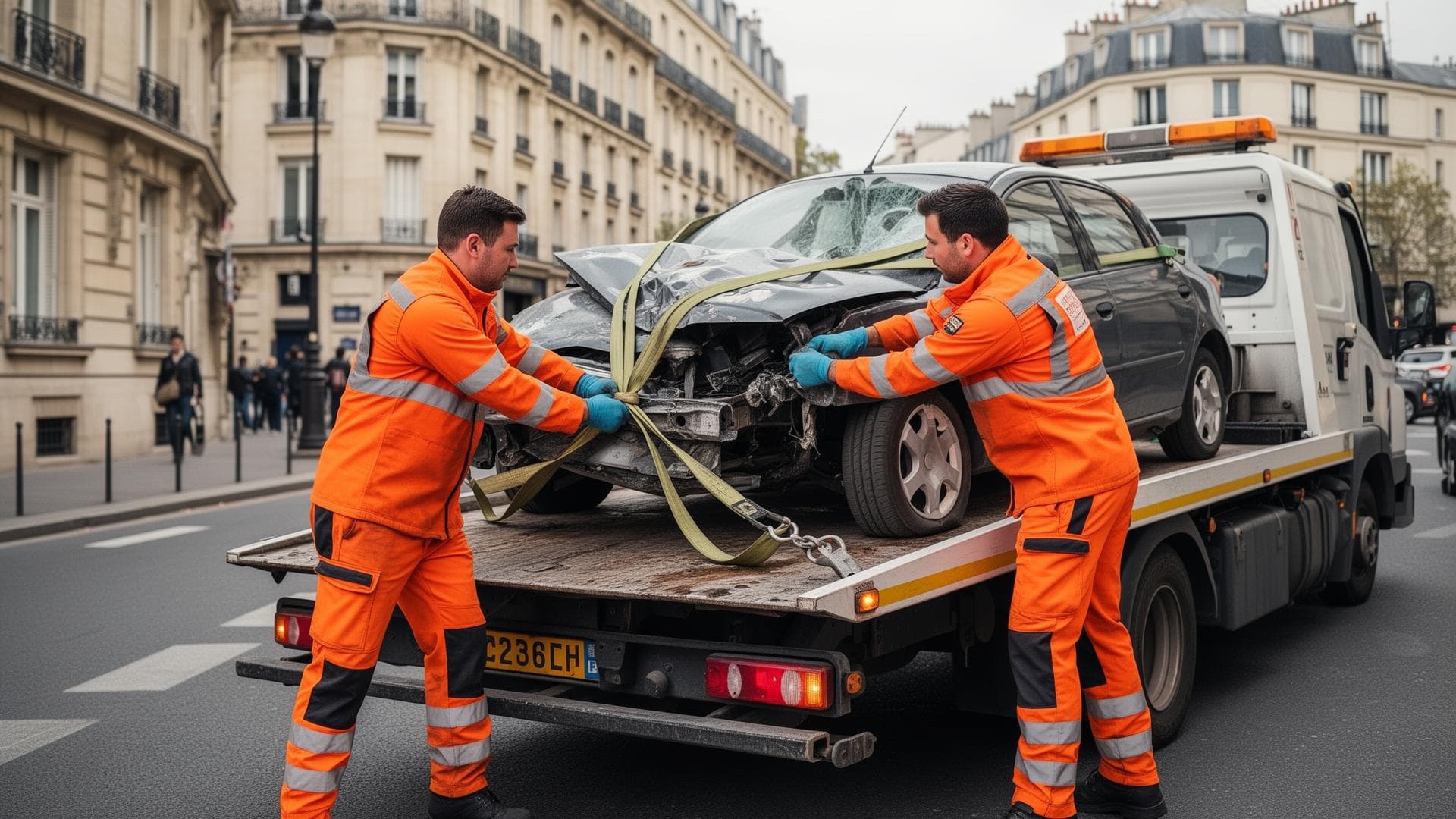 Notre equipe en action